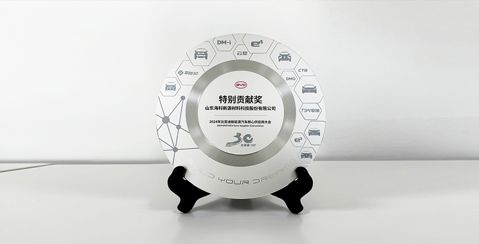 MK官方网页版-MK(中国)一站式服务官网连续四年再度荣获比亚迪2024年“特别贡献奖”